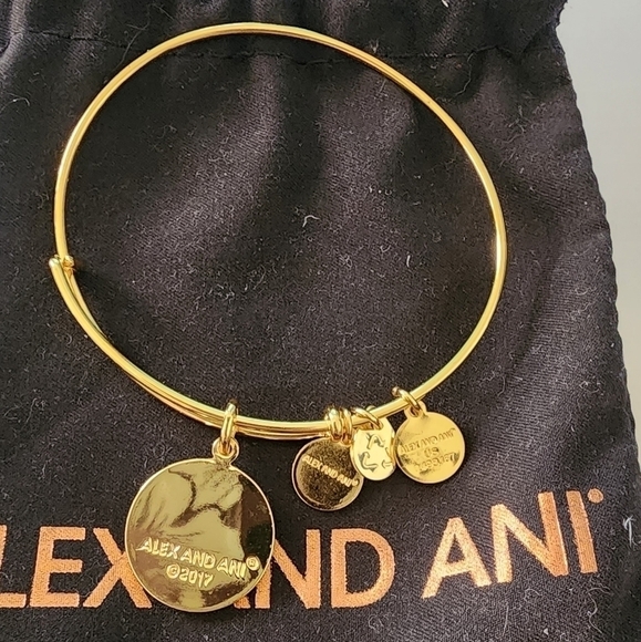 Alex and Ani Words are Powerful Bangle Bracelet - Picture 6 of 7